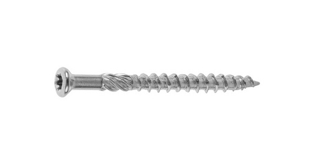 Саморез для террасной доски 5.0х60 мм, нерж. сталь (Aisi 410), TORX25 (50 шт в пласт. конт.) STARFIX