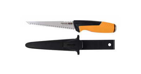 Пила зубчатая с ножнами PowerTooth 8 зубьев на дюйм FISKARS