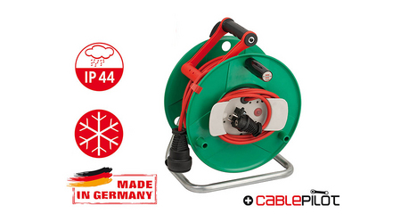 Удлинитель на катушке 40м (1 роз., 3.3кВт, кабель до -35С, с/з) Brennenstuhl Garant