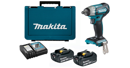 Аккум. ударный гайковерт MAKITA LXT DTW 181 RFE в чем.