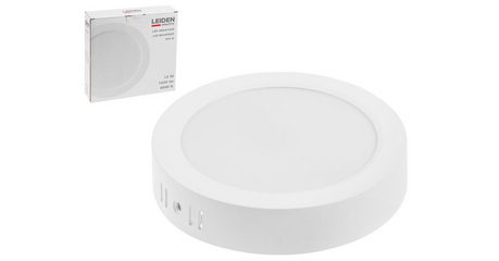 Светильник светодиодный накладной круг 12 Вт 4000К, IP44 SFS-R LEIDEN ELECTRIC