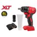 Аккум. ударный гайковерт WORTEX CWR 0318 в кор. ALL1 XLT SOLO БЕСЩЕТ., 18 В, 310 Н*м, 1/2