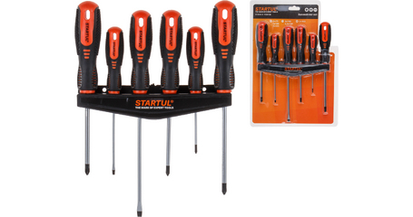 Набор отверток 6шт STARTUL MASTER (ST3093-6)