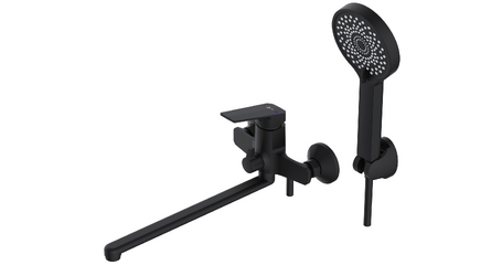 Смеситель для ванны (Lt) D35, серия WIN (black) AV Engineering
