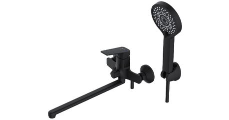 Смеситель для ванны (Lt) D35, серия WIN (black) AV Engineering