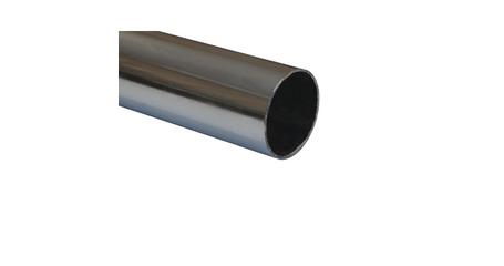 Труба d50х3000х0,8 мм круглая, хром STARFIX