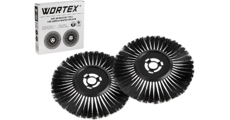 Комплект дисковых щеток 2 шт. для подметальной машины WORTEX HPS 6518