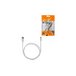 Дата-кабель, ДК 4, USB - micro USB, 1 м, белый, TDM