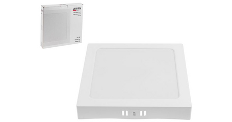 Светильник светодиодный накладной квадрат 18 Вт 4000К, IP44 SFS-S LEIDEN ELECTRIC