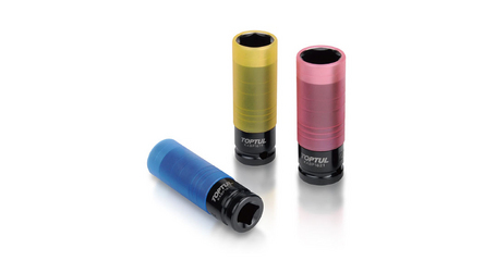 Набор головок ударн. для литых дисков 3шт. TOPTUL