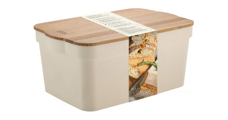 Хлебница с деревянной крышкой, 7,5 л., Rosemary, 325х214х145 мм., SUGAR&SPICE