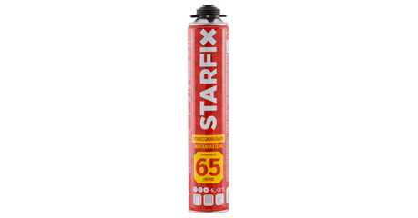 Пена монтажная профессиональная всесезонная STARFIX Foam Pro 65 (850мл)