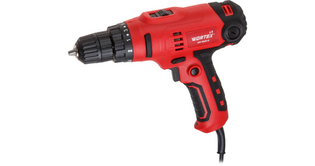Дрель-шуруповерт WORTEX LX DR 1025 D в кор. 400 Вт, 30 Нм, 2 скор.