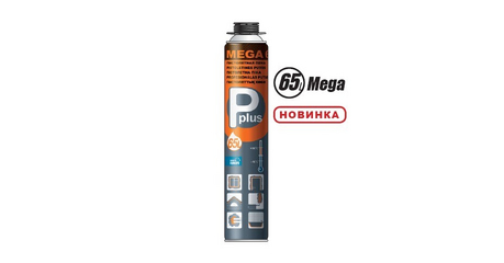 Пена монтажная профессиональная всесезонная PPLUS Mega 65L (820мл)
