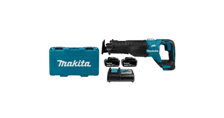 Аккум. сабельная пила MAKITA LXT DJR 187 RT в кейсе