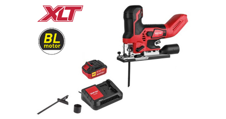 Аккум. лобзик WORTEX CJS 1330 в чем. ALL1 XLT SET БЕСЩЁТ, 18В, 800 - 3800 ход/мин, пропил до 135