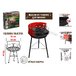 Гриль угольный разборный 35x35x56 см, BBQ, ARIZONE