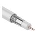 Кабель RG-6U (75 Ом), CCS/Al/Al 48 % (бухта 100 м) белый PROconnect