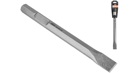 Плоское зубило шестигр. 28мм 400x35мм GEPARD