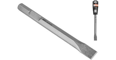 Плоское зубило шестигр. 28мм 400x35мм GEPARD