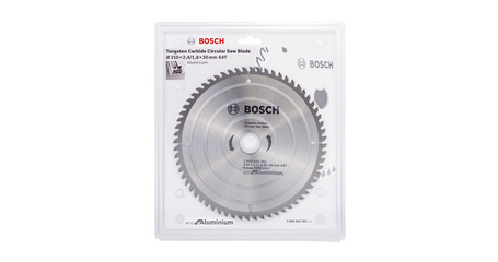 Диск пильный 210х30 мм 64 зуб. универсальный ECO ALUMINIUM BOSCH