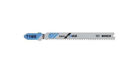 Пилка лобз. по металлу T118B (1 шт.) BOSCH