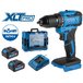 Аккум. дрель-шуруповерт BULL SR 1804 R-series Xcase XLTpro БЕСЩЕТ., Импульс., 18 В, 50 Н*м, 2х4 А*ч