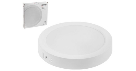Светильник светодиодный накладной круг 18 Вт 4000К, IP44 SFS-R LEIDEN ELECTRIC