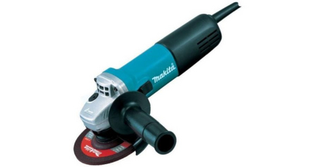 Одноручная углошлифмашина MAKITA 9558 HNRK в кейсе