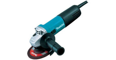 Одноручная углошлифмашина MAKITA 9558 HNRK в кейсе