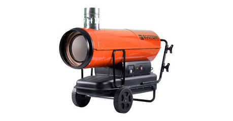 Нагреватель воздуха диз. Ecoterm DHI-50W непрям., 50 кВт, 2 колеса