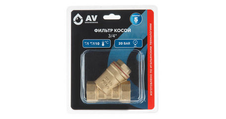 Фильтр косой 3/4
