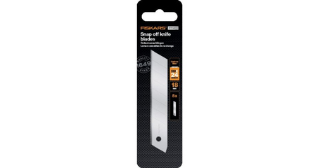 Лезвия сменные сегментированные 18мм 5шт CarbonMax FISKARS