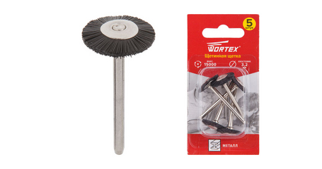 Щетинная щетка 19 мм WORTEX