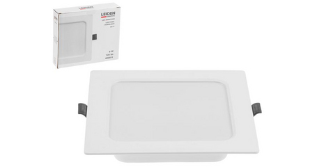 Светильник светодиодный встраиваемый квадрат 9 Вт 4000К, IP44 RS-S LEIDEN ELECTRIC