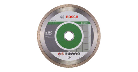 Алмазный круг 180х22 мм по керамике сплошн. STANDARD FOR CERAMIC BOSCH