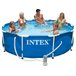 Каркасный бассейн Metal Frame, круглый, 305х76 см + фильтр-насос 220 В, INTEX