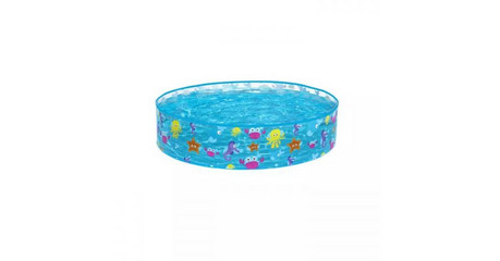Складной детский бассейн Fill 'N Fun Sparking Sea, 122 х 25 см, BESTWAY