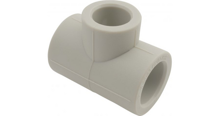 Тройник ПП ред. 32х20х32 сер. FV Plast