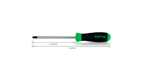 Отвертка TORX T27x100мм TOPTUL