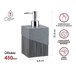 Диспенсер (дозатор) для мыла ELEMENT, серый, PERFECTO LINEA