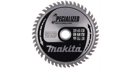 Диск пильный 165х20 мм 56 зуб. по алюминию MAKITA