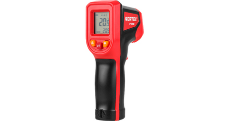 Инфракрасный термометр (пирометр) WORTEX IP 5060 -50°C...+600°C,регулировка чувствительности 0,1-1,0