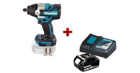 Аккум. ударный гайковерт MAKITA DTW700Z в кор. + АКЦИЯ АКБ BL1830 и ЗУ DC18RC