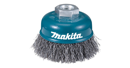 Щетка д/шлиф.маш. проволочная чашечная 75 мм MAKITA