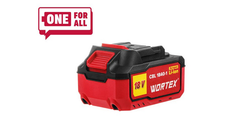 Аккумулятор WORTEX CBL 1840-1 18.0 В, 4.0 А*ч, Li-Ion ALL1 XLT