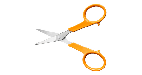 Ножницы маникюрные изогнутые 10см Classic Fiskars