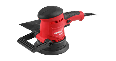 Эксцентриковая шлифмашина WORTEX LX RS 1245-1 E в кор. 450 Вт, 125 мм, 3000-13000 об/мин