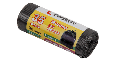Мешки для мусора Formula, 35 л, 30 шт., PERFECTO LINEA