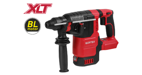 Аккум. перфоратор WORTEX CRH 1822 в кор. XLT SOLO БЕСЩЕТ., 18 В, 2.6 Дж, 26 мм